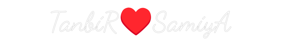 Custom Neon: TanbiR♥️SamiyA