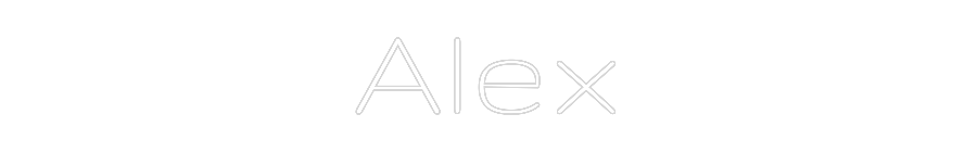 Custom Neon: Alex