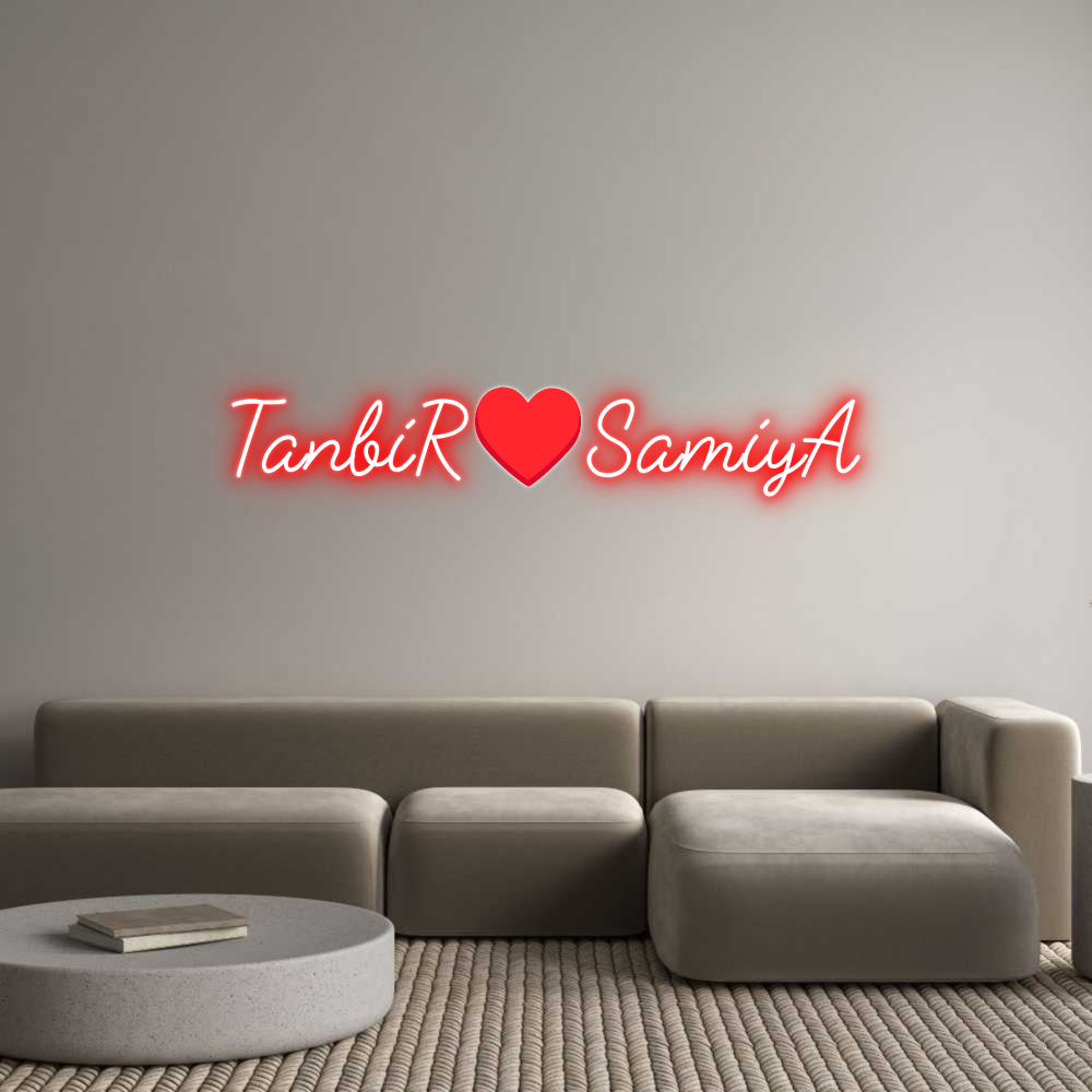Custom Neon: TanbiR♥️SamiyA