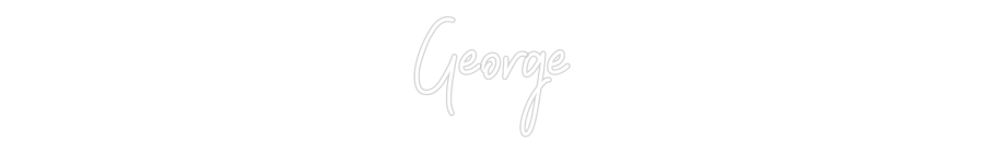 Custom Neon: George