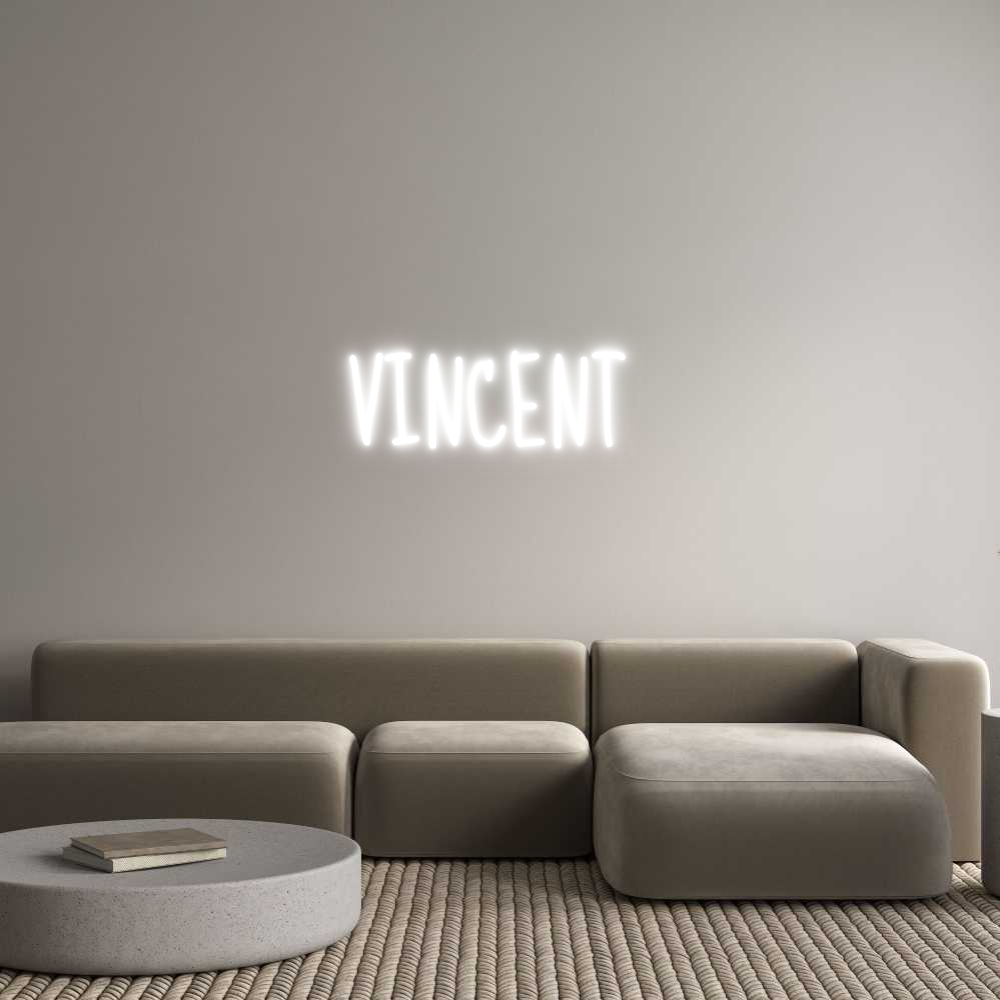 Custom Neon: VINCENT