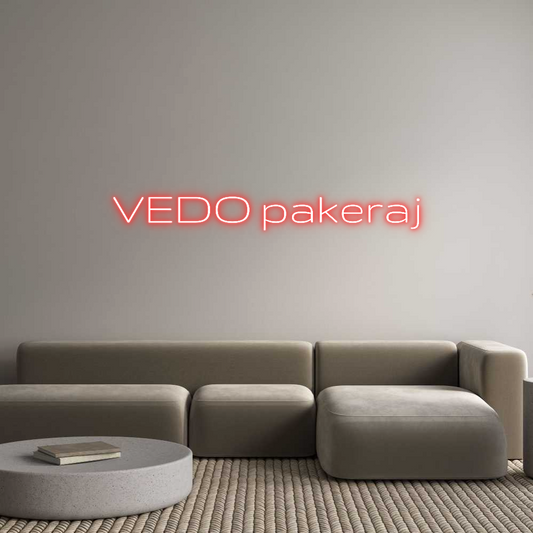 Custom Neon: VEDO pakeraj