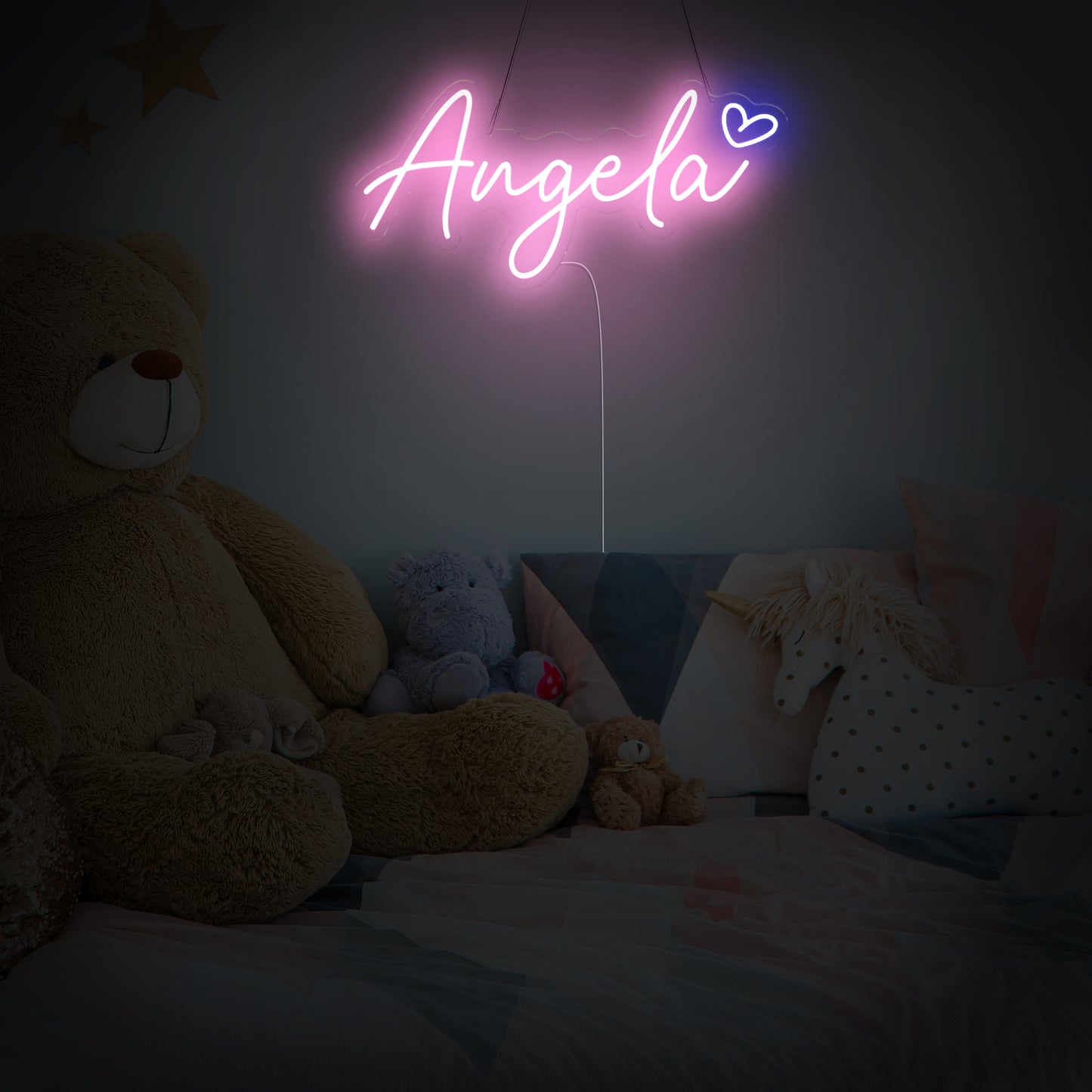 Angela Neon Sign Custom Name Sign