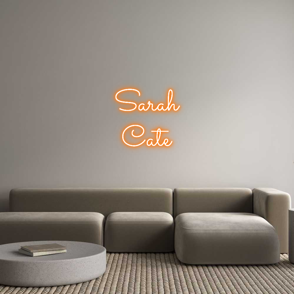 Custom Neon: Sarah
Cate