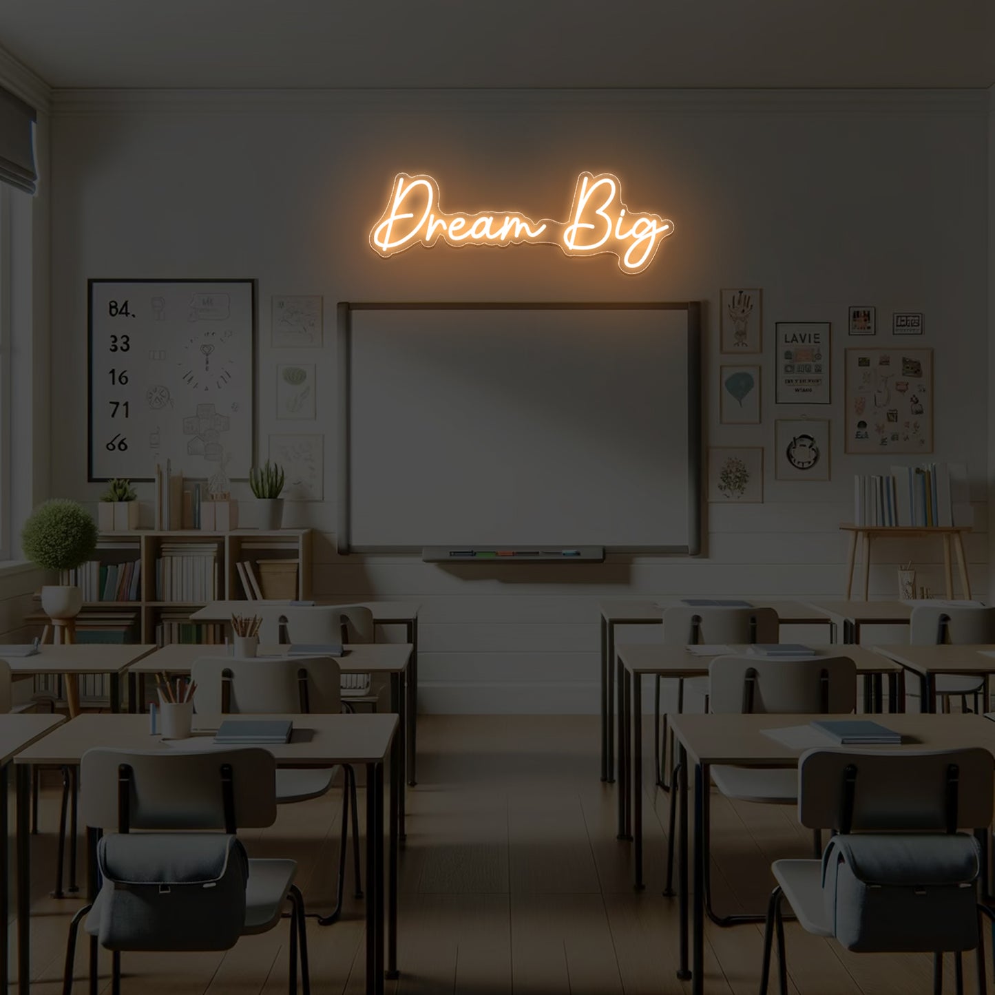 Dream Big Neon Sign