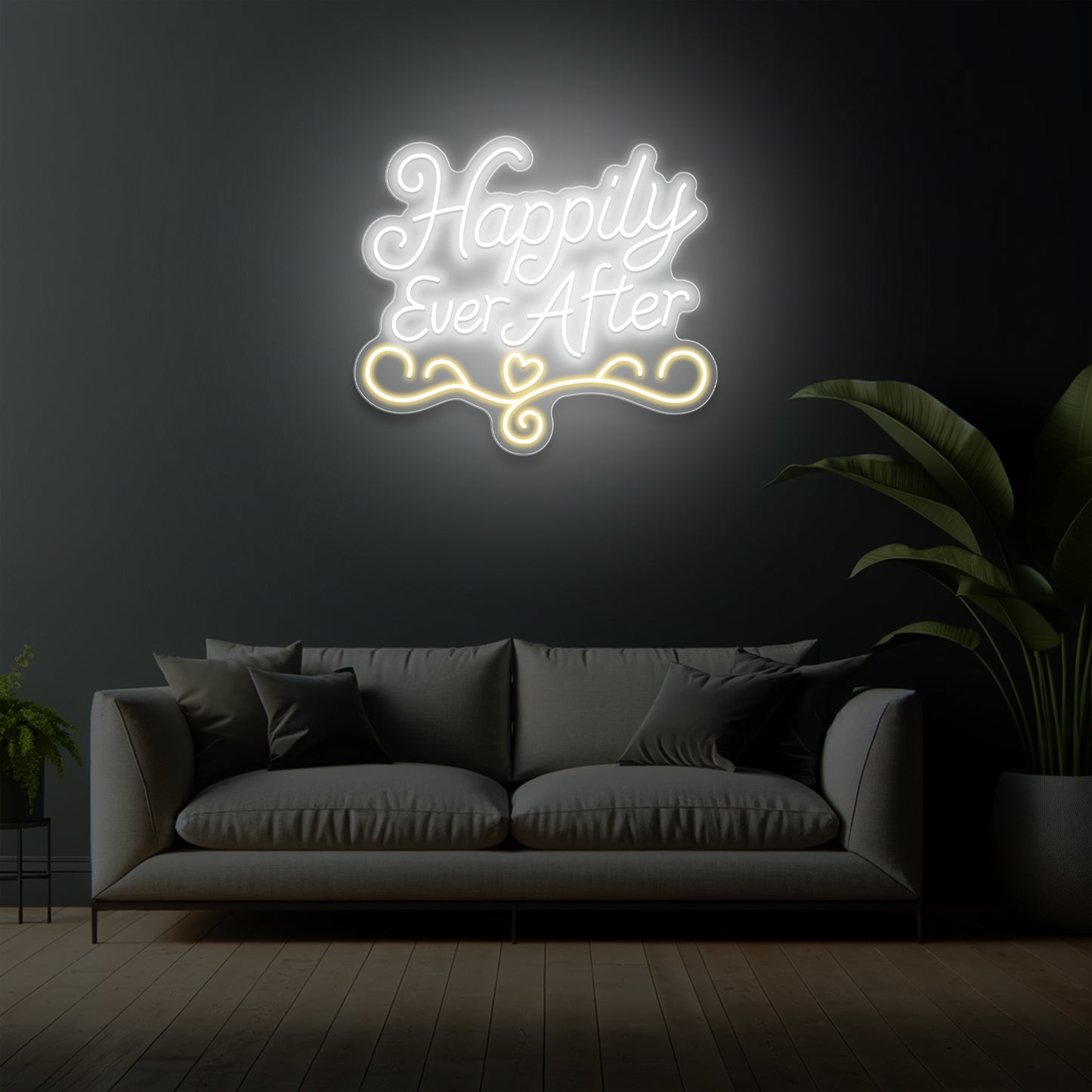 Happily Ever After Neon Sign