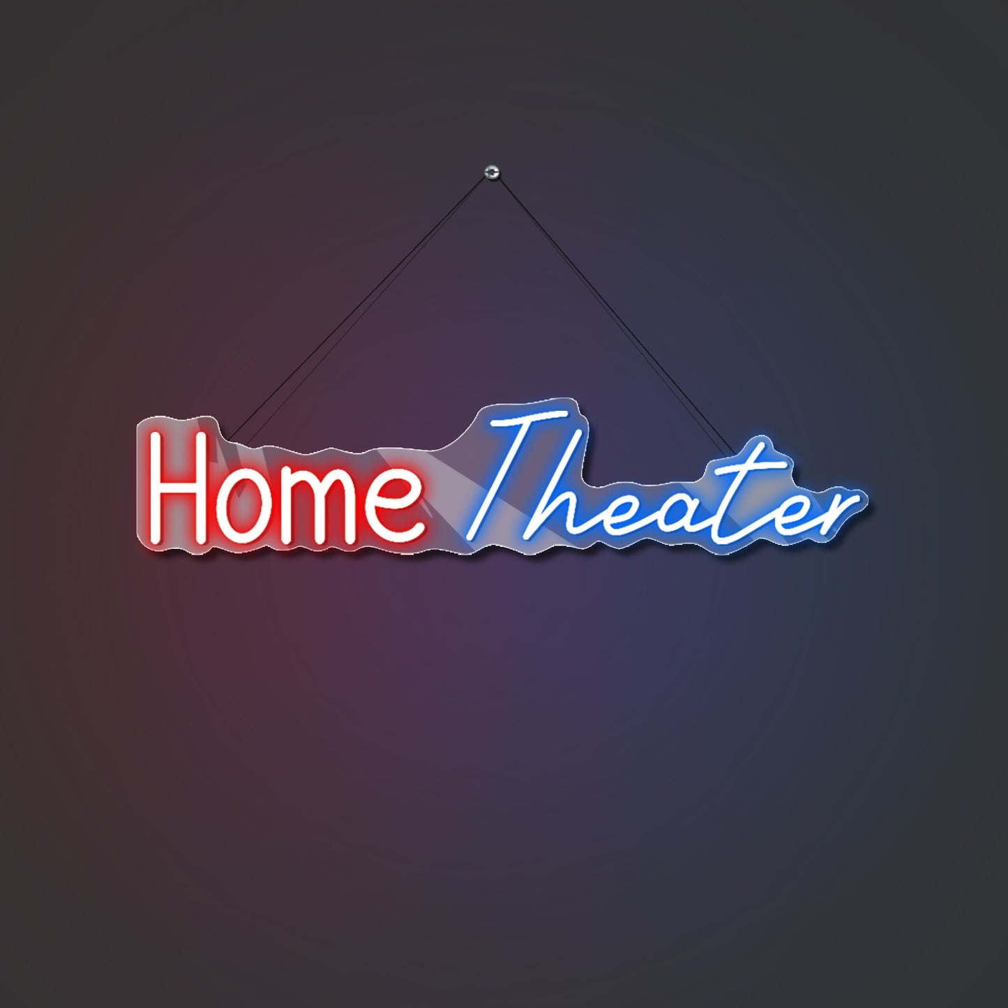 Home Theater Neon Sign