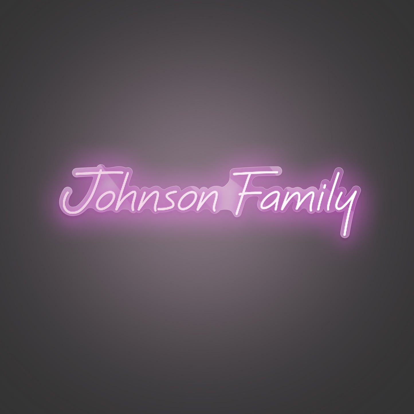 Johnson Family Neon Sign