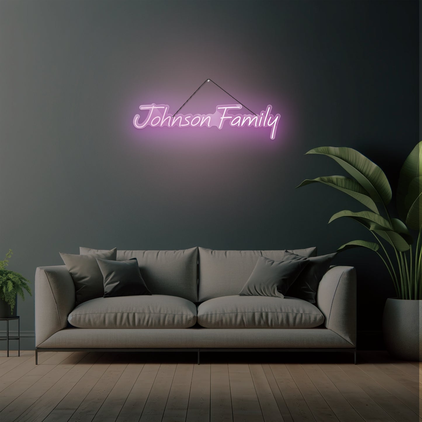 Johnson Family Neon Sign