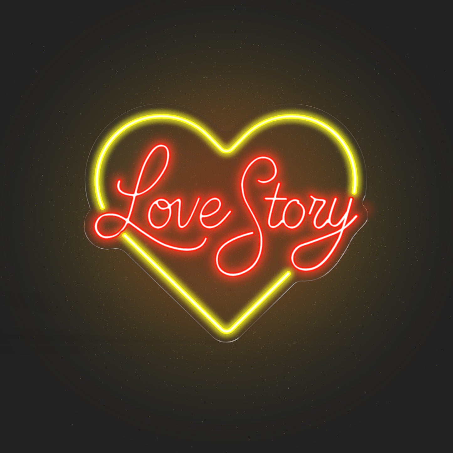 Love Story Neon Sign