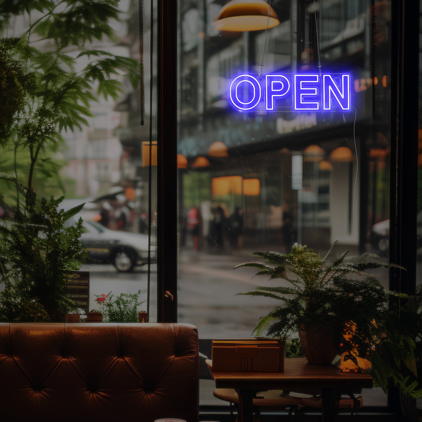 Open Neon Sign for Shops, Storefronts