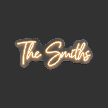 The Smiths Wedding Neon Sign – Illuminate Your Special Day