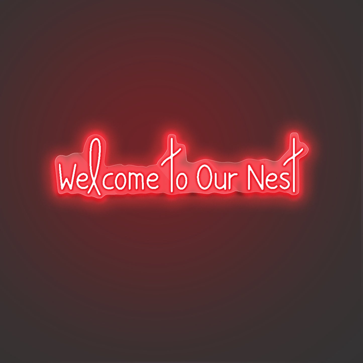 Welcome to Our Nest Neon Sign